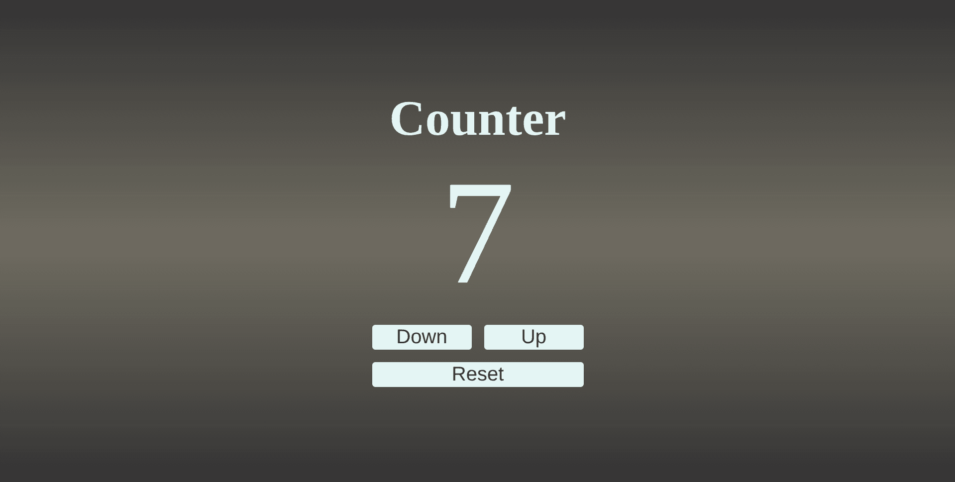 Screenshot of Counter